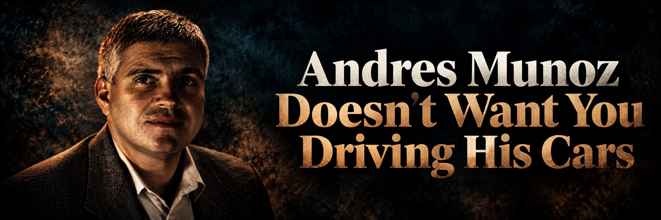 Andres Munoz Doesn't Want You Driving His Cars